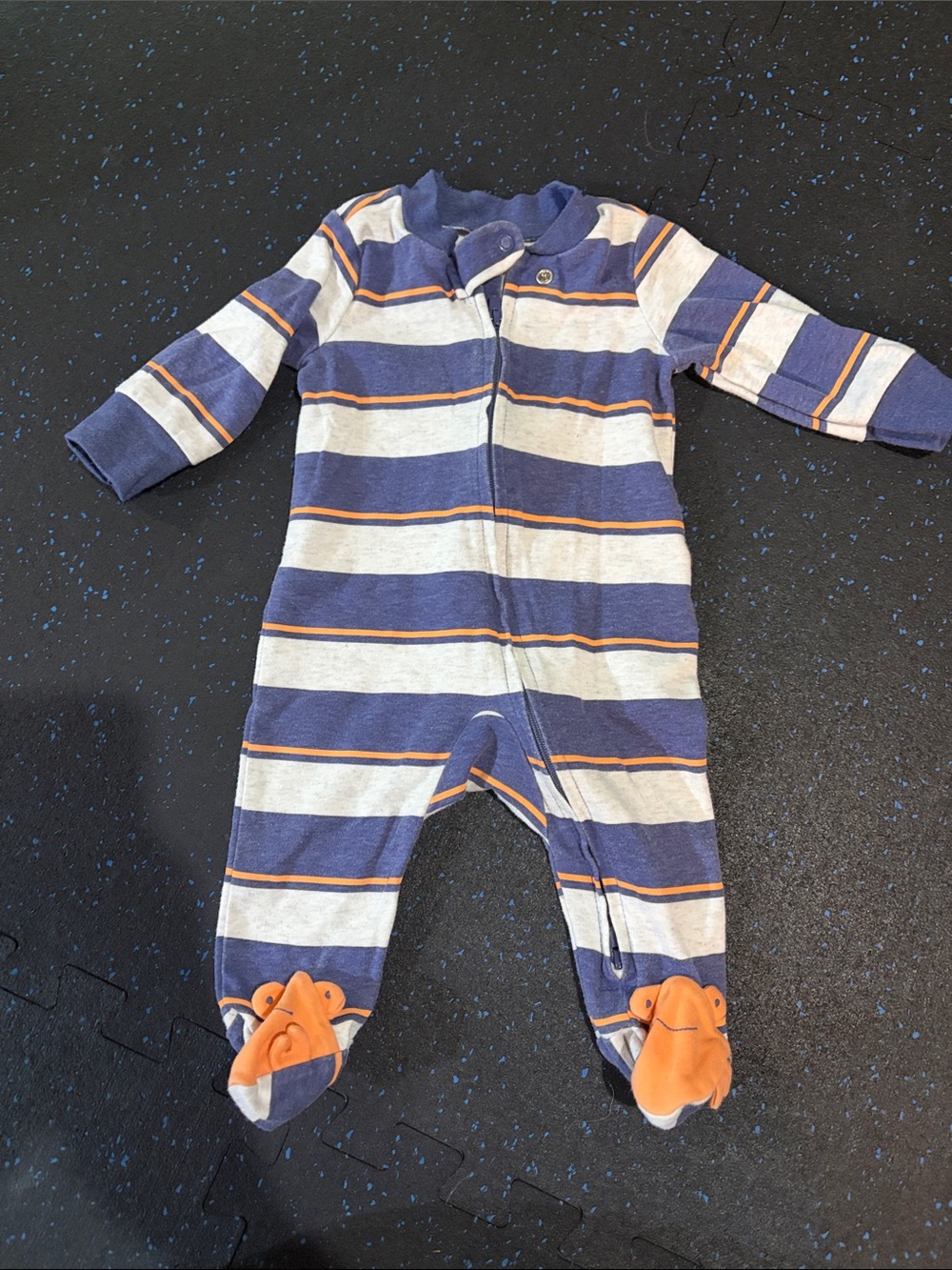 Carters Zip Up Footie